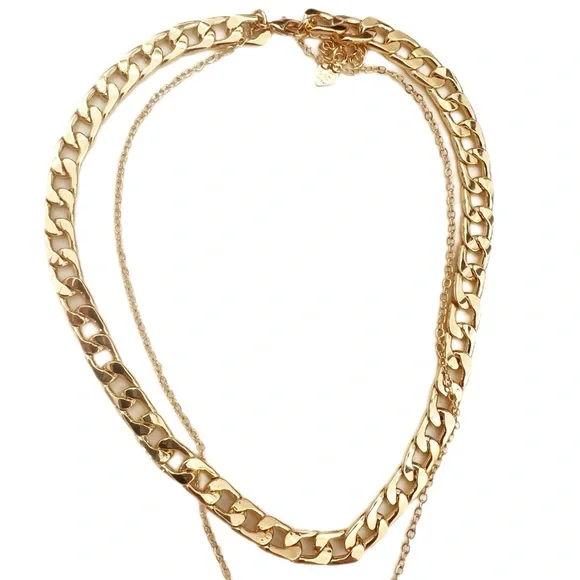 New without tags evil eye charm gold necklace - Picture 4 of 6